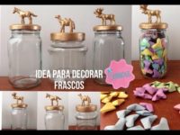 Idea para decorar frascos I DIY