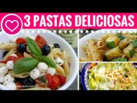 3 Recetas de Pastas para hacer en menos de 15 minutos