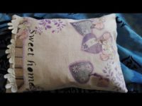 DECOUPAGE SOBRE TELA Y STENCIL 2/ 2