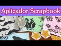 Aplicadores Tinta Scrapbooking  / Tutorial Scrapbook