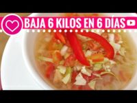 Como hacer la sopa – para bajar de peso, receta