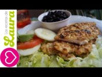 Milanesa de Pollo ¡Sin freír! Las Recetas de Laura Comida saludable