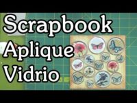 Apliques para Scrapbooking imitación vidrio