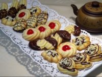 Receta Galletas rizadas o pastas de té