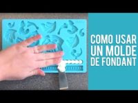 Como Usar los Moldes de Fondant