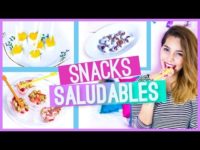 SNACKS SALUDABLES Y FÁCILES ♥ Jimena Aguilar