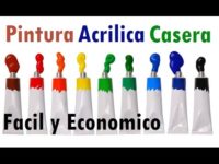 Como Hacer Pintura Acrílica Casera Facilmente