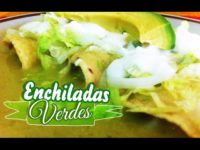 Enchiladas verdes de papa