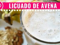 Desayuno Saludable ♥ Licuado de avena con plátano ♥ Desayuno Saludable