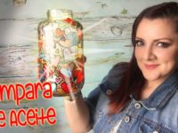 Lamparas Aceite con Frascos estilo Vitral :: Chuladas Creativas DIY