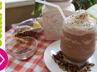 Como hacer FRAPUCCINO – fácil y delicioso – Postres Saludables