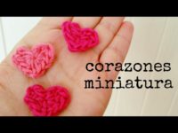 Cómo hacer un CORAZÓN Mini a Crochet – Paso a Paso