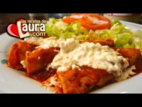 Deliciosas y faciles Enchiladas rojas SIN FREIR  comida Saludable