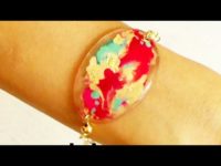 Cómo hacer una pulsera en resina