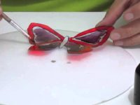 Mariposas en acetato