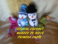 Tutorial mono de nieve Primera Parte: (cabeza, cuerpo, nariz y ojos)
