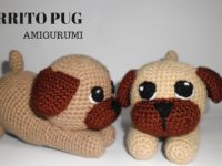 Lindo Perrito Pug: Tutorial del Amigurumi