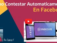 Como contestar automaticamente en facebook